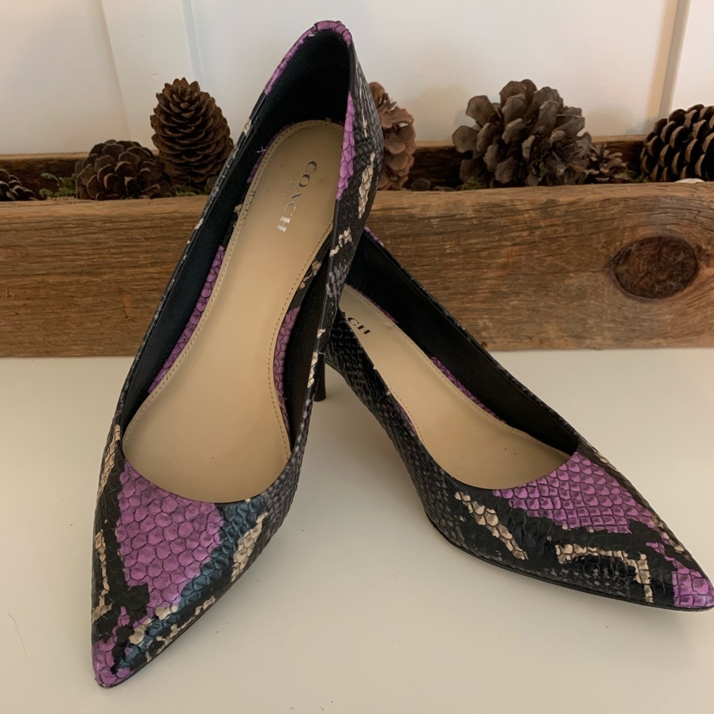 Coach kitten heels
